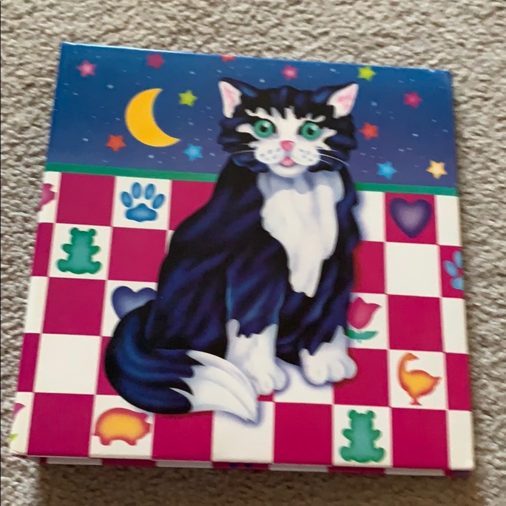 Lisa Frank vintage 3-ring binder (Rare!)